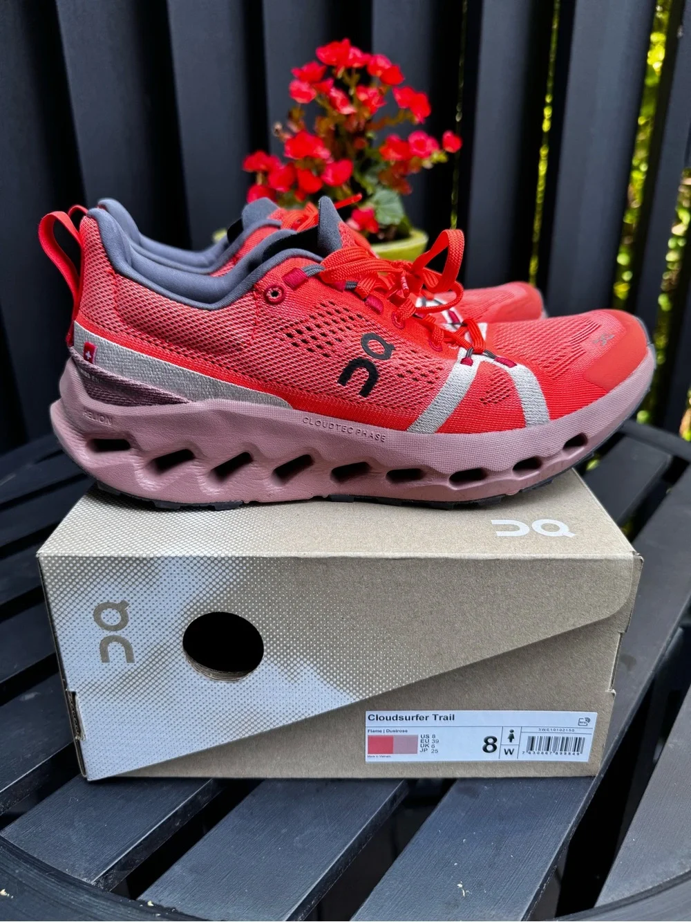 ON Running Flame Women's Cloudsurfer Trail Running Shoes